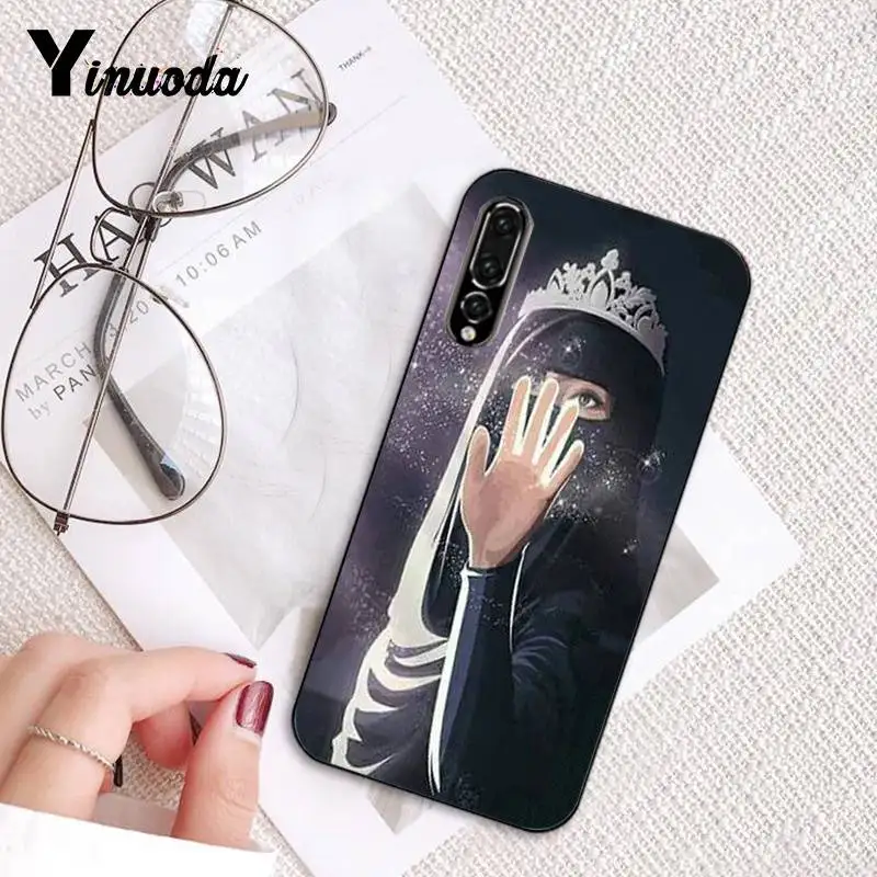 Oriental Woman In Hijab Face Muslim Islamic Gril Eyes Phone Case