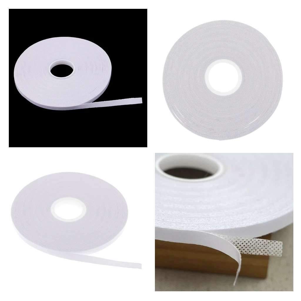 4pcs White Double Sided Tape Quilting Tape Wash Away Tape 21.8 Yards