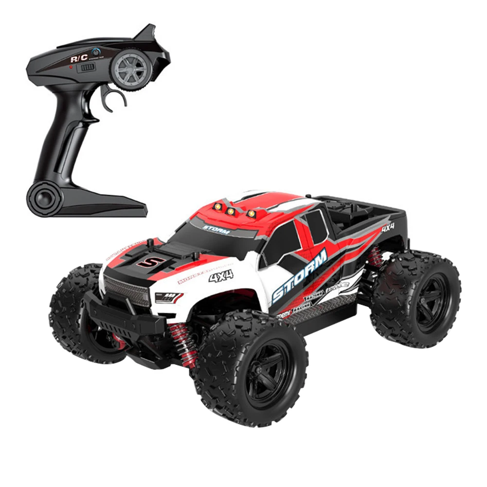 

1:18 RC Car All Terrain High Speed 2.4GHz 4WD Anti Collision Outdoor Toys Off Road RC Car Gift