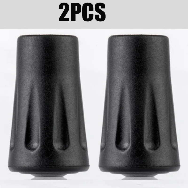 4x Reinforced Rubber Tip End Cover Cap Hammer Trekking Pole Hiking Walking Stick