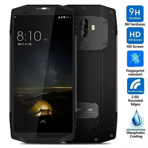 2.5D Закаленное стекло для Blackview BV9000 профессиональная защитная пленка