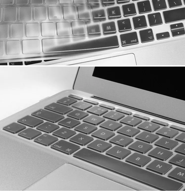 Для Apple Macbook Pro Air Retina pro 13 &quot15&quot бесплатная доставка ЕС ТПУ силиконовая клавиатура