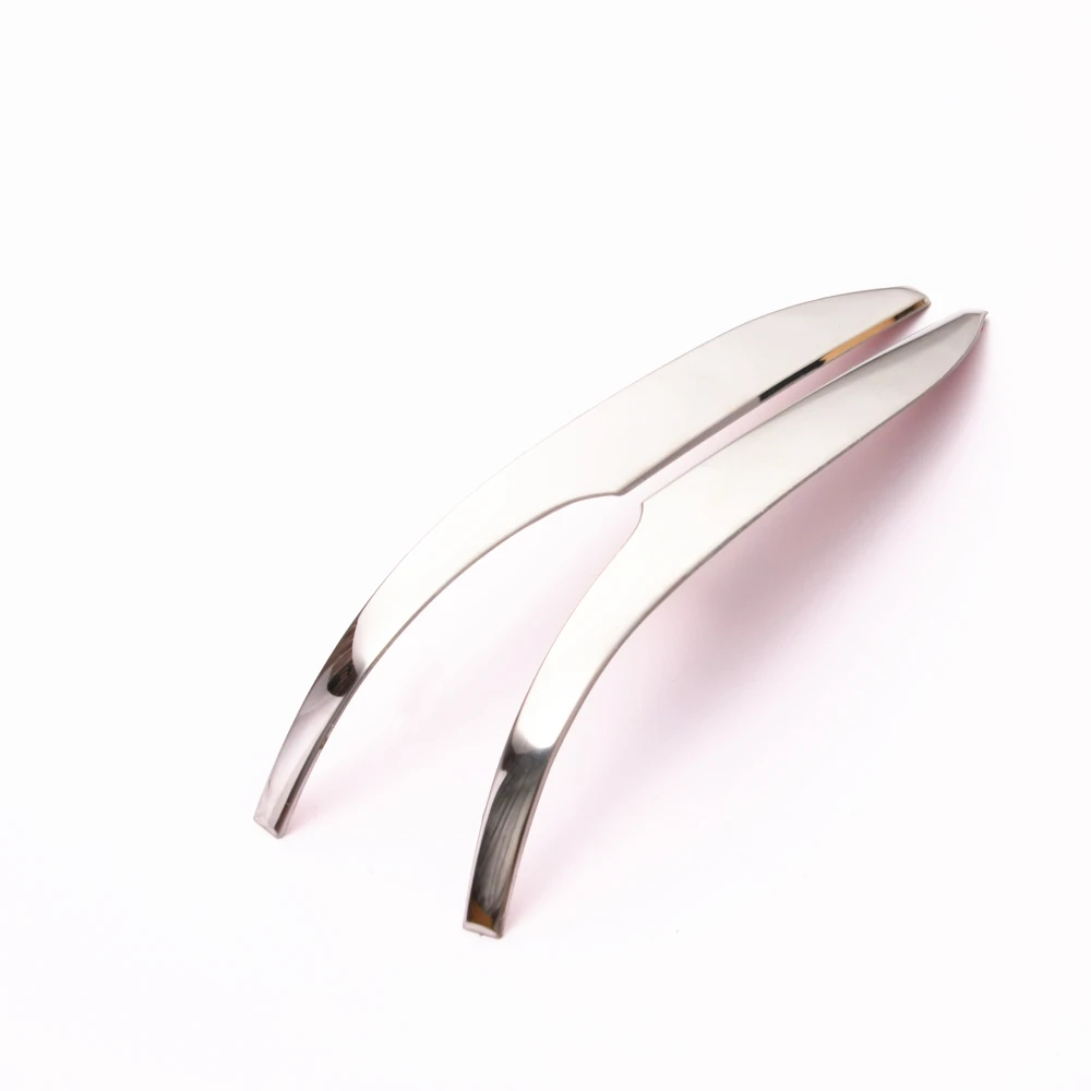 SUS304 Stainless Steel Rearview Mirror Garnish Cover Car Styling Trim Decoration For TOYOTA NOAH/VOXY 2014 -