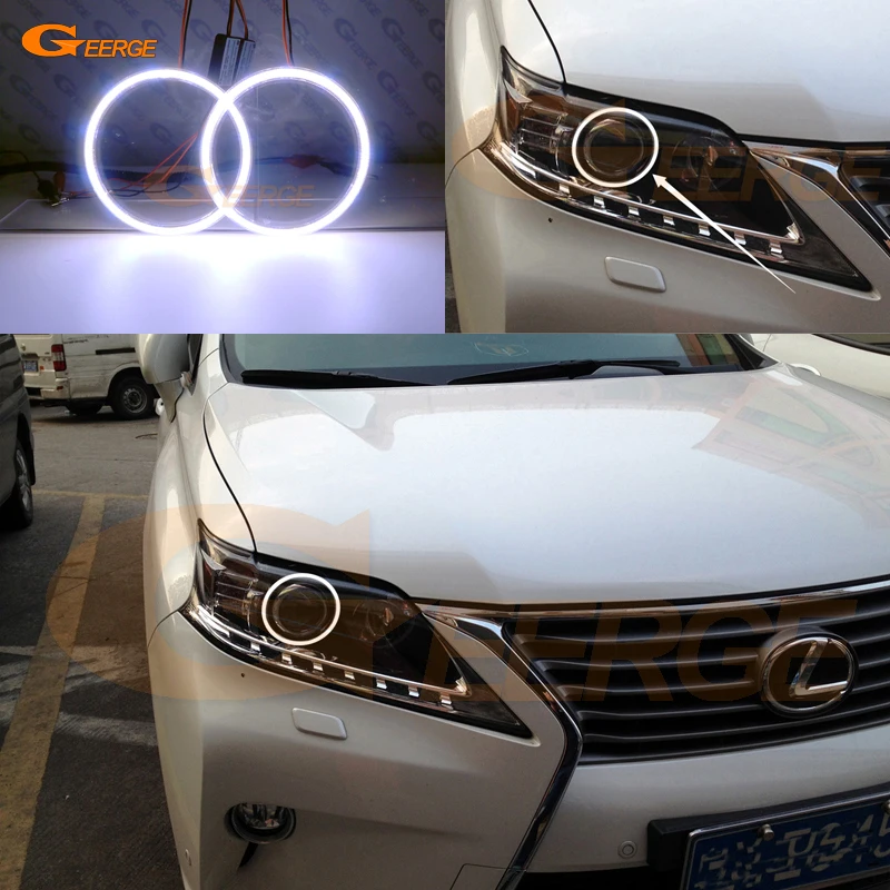 

For LEXUS RX350 RX450H RX270 2013 2014 2015 Excellent Ultra bright illumination COB led angel eyes kit
