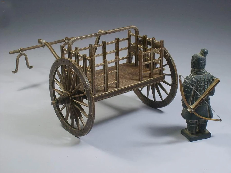 

Ancient chariot model-spring and Autumn period chariot