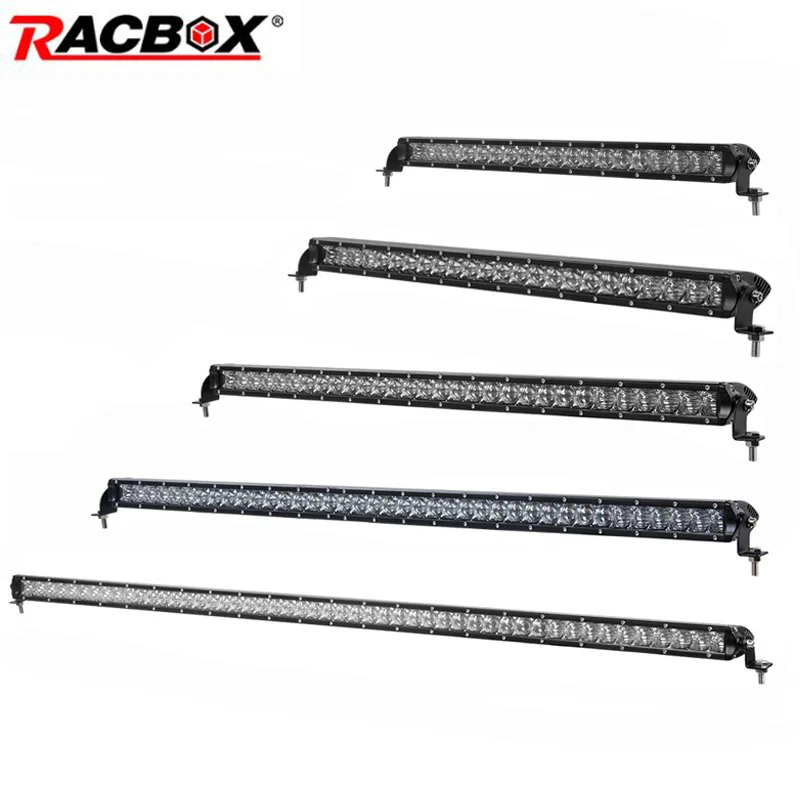 22 26 32 41 51 inch Single Row 5D Offroad Led Light Bar 100W 120W 150W 200W Combo Beam Led Work Light For ATV UAZ 4x4 SUV 4WD