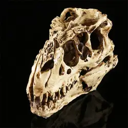 Бесплатная доставка DIY Изделия из смолы динозавров зубная череп ископаемого учение скелет модель Хэллоуин Офис Хэллоуин украшения