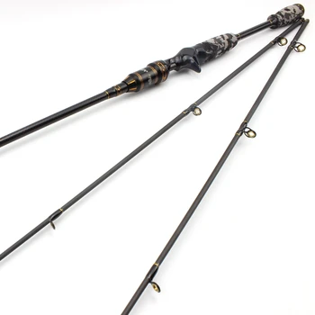 

New Arrival High Quality 2 Tips M/MH Power 2.1M Carbon Casting Spinning Lure Fishing Rod Made in China