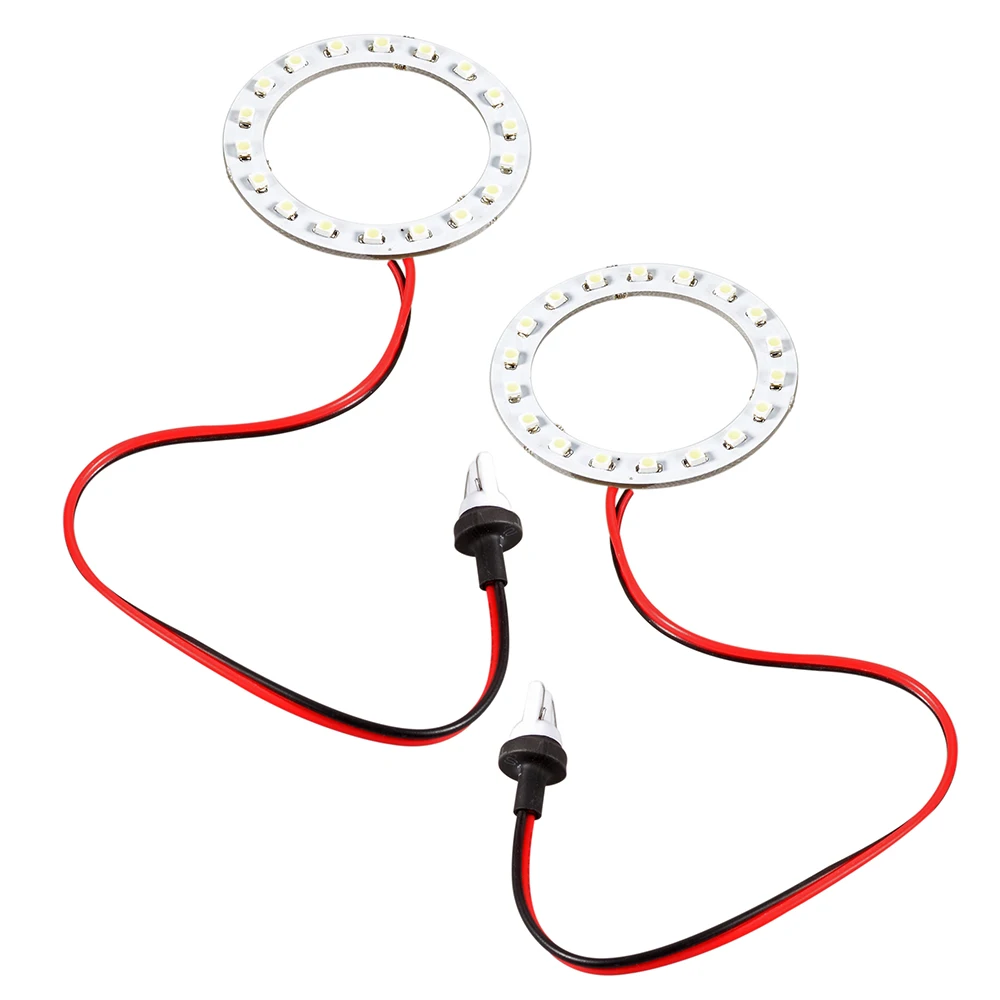 

XCSOURCE T10 Car Angel Eyes Ring 1210 18 White LED Light Lamp Bulb Headlight MA628+