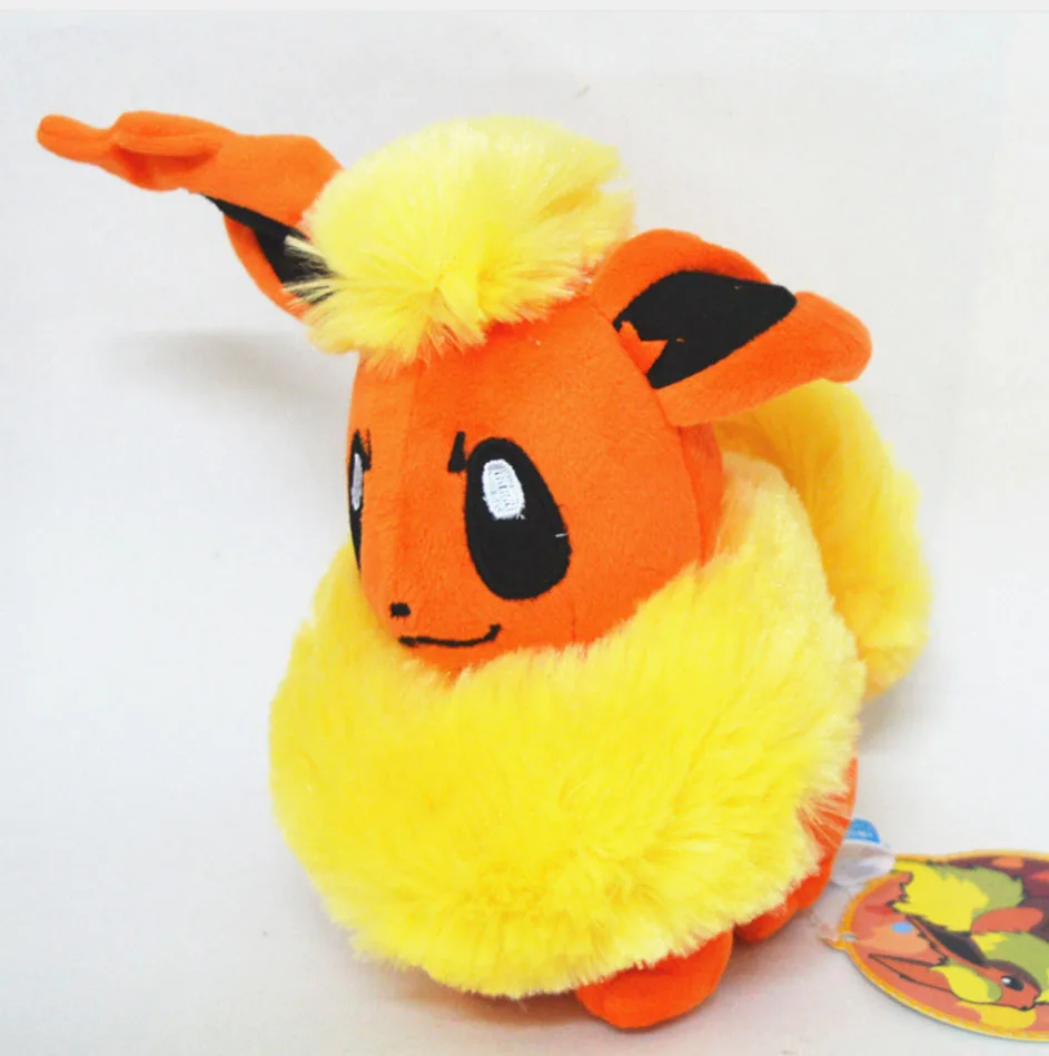 Горячие Eevee плюшевые куклы 20 см Glaceon Leafeon Umbreon Espeon Jolteon Vaporeon Flareon Eevee игрушка сильвеон для детей - Цвет: Фиолетовый