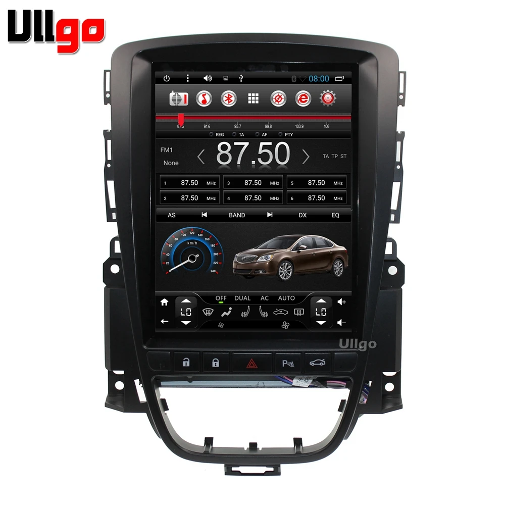 Octa Core Android Car Head Unit for Opel Astra J Vauxhall Astra Buick Verano Autoradio GPS