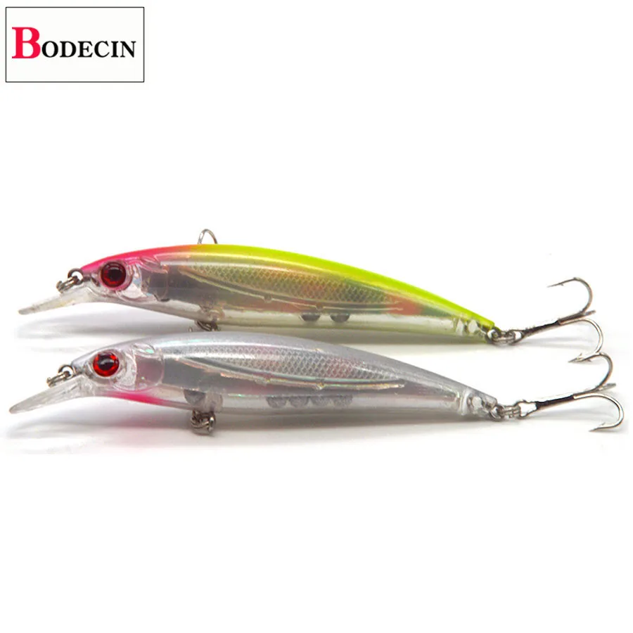 Iscas Minnow Floating Artificial Fishing Lure Saltwater 2PC Crankbait Wobbler Hard Bait For Trolling Sea Fishing Lures Topwater (3)