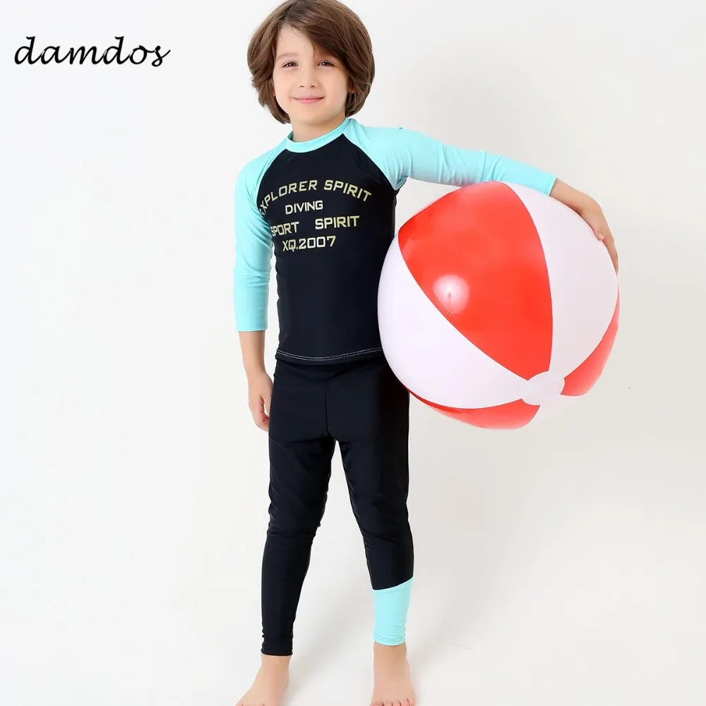 2019 Kids Swimwear Boys Swimsuit Rash Guards Cove up Child Summer Wear
