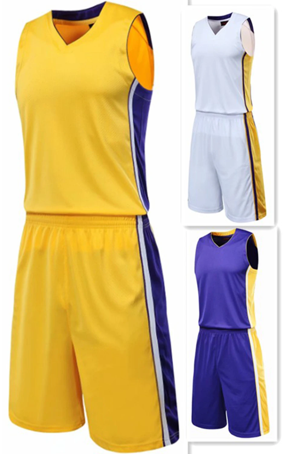 Men's summer Sleeveless basketball Jerseys adult basketball Sets vests