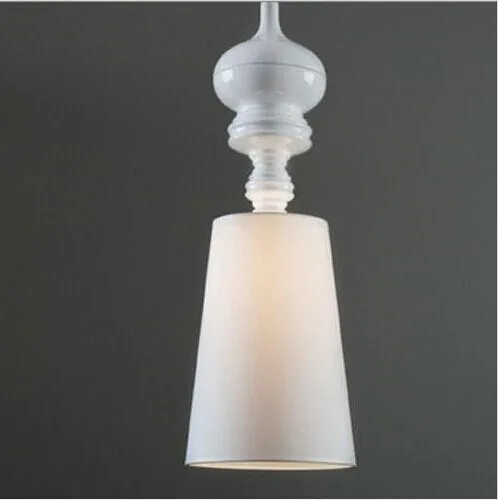 

White/ Black/golden/silver Color Modern Pendant Lamp Lighting single head pendant Lighting Living Room Lights