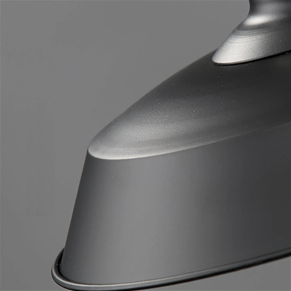 E27 * 1 Loft estilo de país americano negro Tapa de color forma lámparas pendientes de botón pendientes avize iluminación pantalla accesorios de luz PL02