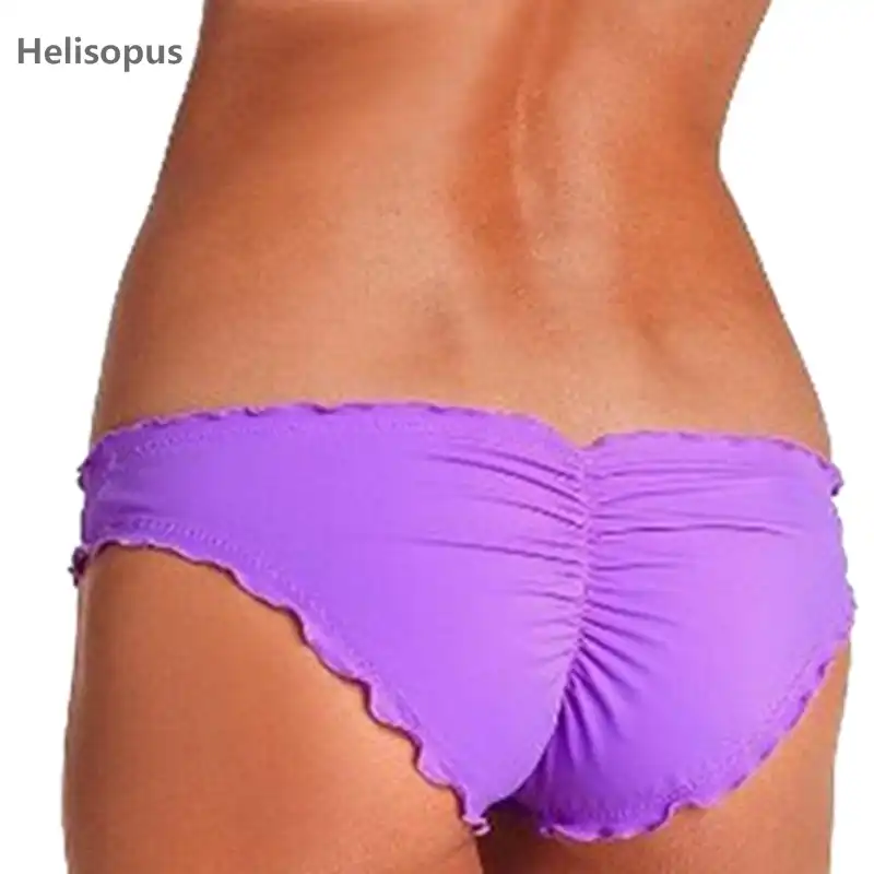frilly bikini bottoms