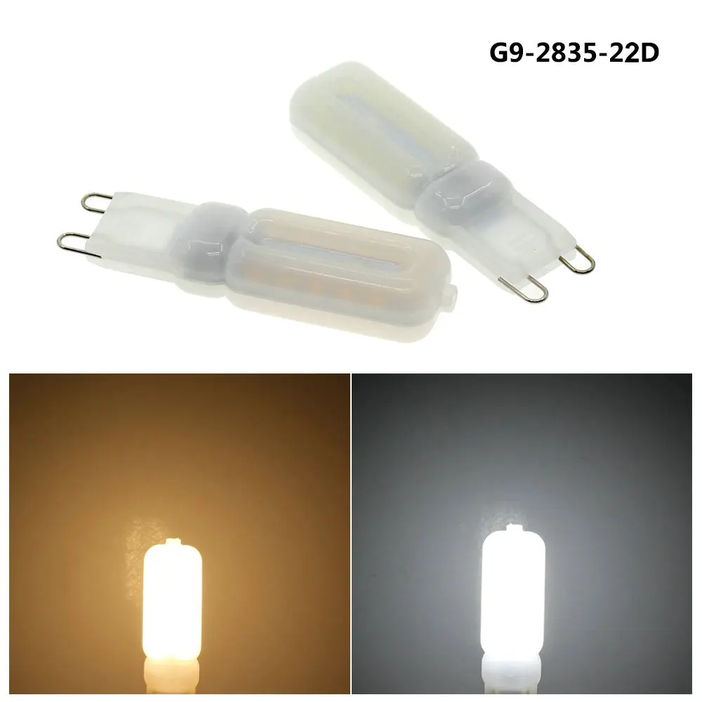 Светодиодные лампы G9 6 шт./лот 220 В переменного тока 3 Вт/4 Вт/5 Вт|g9 led bulb|corn bulblamp light |