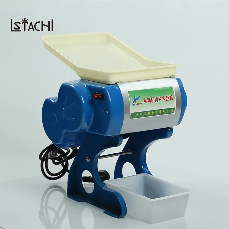 

LSTACHi 370W multi-function stainless steel Meat cutting machine Commercial Slicer Desktop Automatic electric dicing machine