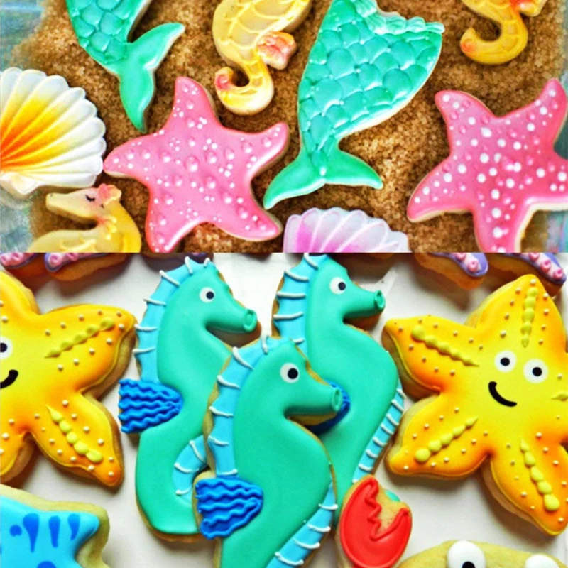 KENIAO Ocean Seahorse печенье резак для детей день рождения резаки кондитерские