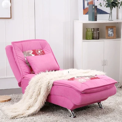 Луи Мода шезлонг один человек многофункциональный складной ткань ленивый диван досуг стул маленькая квартира спальня - Цвет: G2