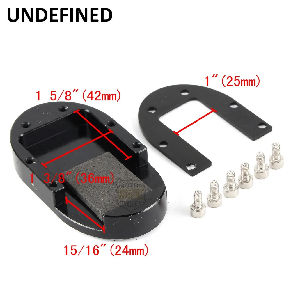 Мотоциклетные тормозные подножки, накладка на педаль, алюминиевая подставка для ног для Harley Sportster XL883 XL1200 Dyna Wide Glide V-Rod UNDEFINED