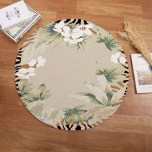 Круглый коврик арт-деко ковер для гостиной спальни кабинет детская комната мягкий ковер