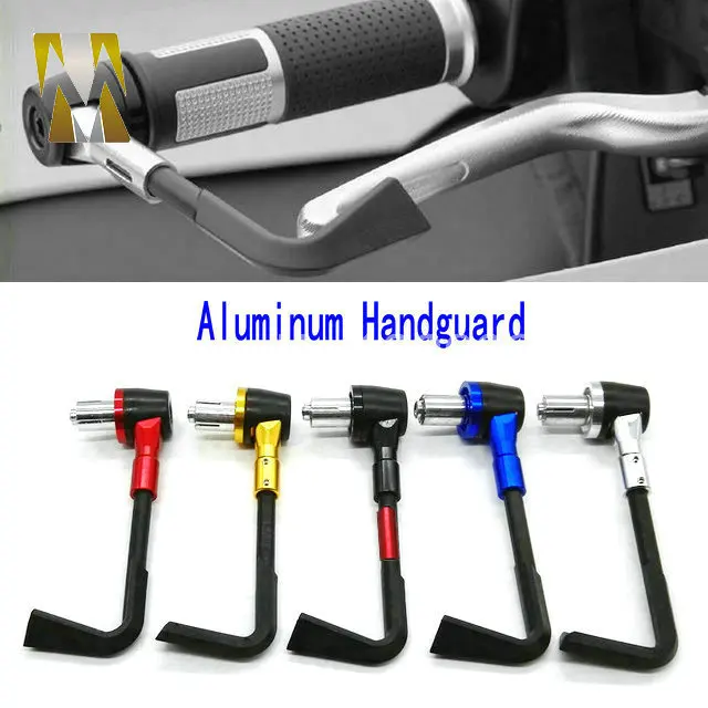 Aluminum Universal 7 8 22mm Motorcycle Proguard System Brake Clutch Levers Protect Guard Black for Yamaha