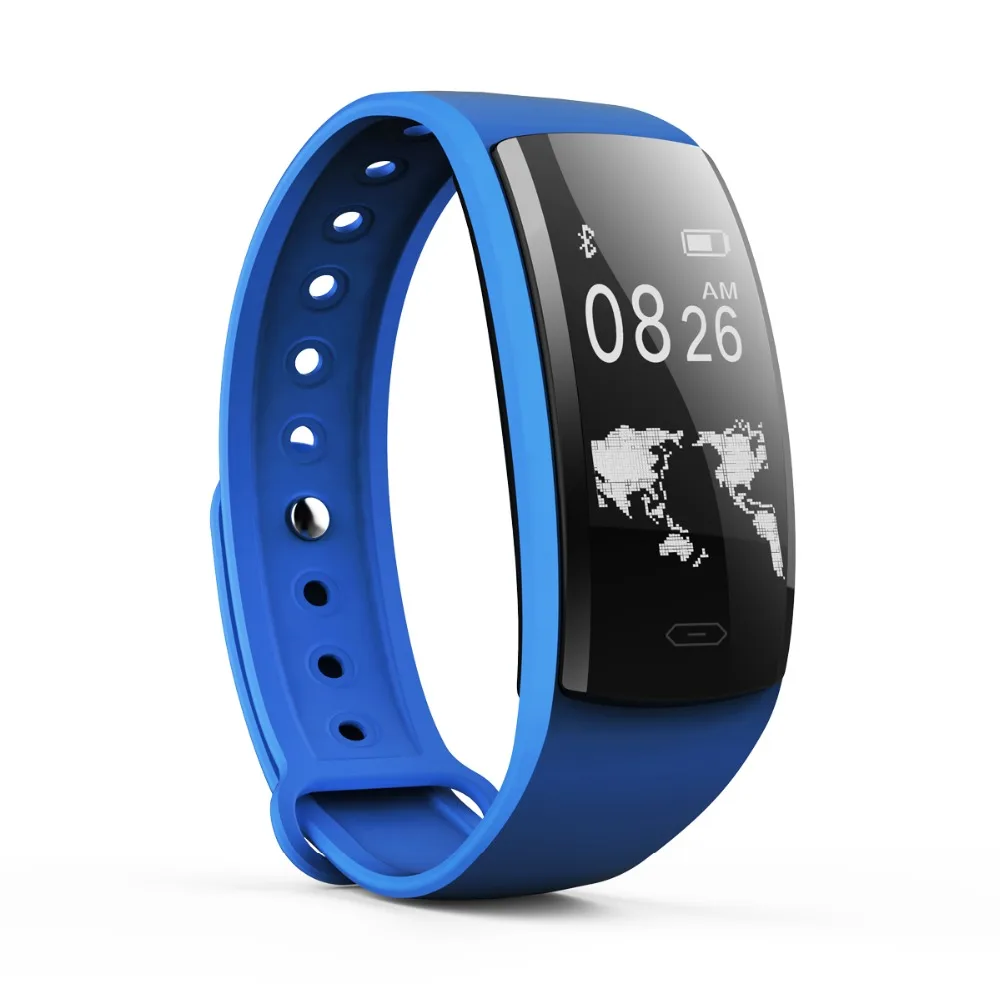 ABAY QS90 смарт браслет монитор сердечного ритма Смарт кровяное давление GPS трек IP67