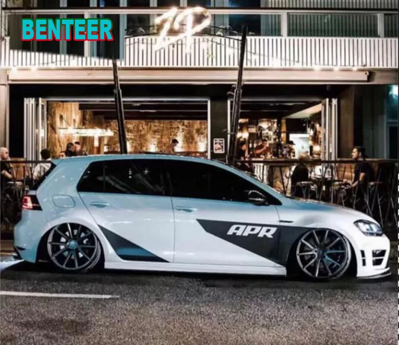 Стикер кузова автомобиля для Volkswagen VW Golf 6 7 GTI CC POLO Sagitar Bora Passat Touran 2 шт.|Наклейки на