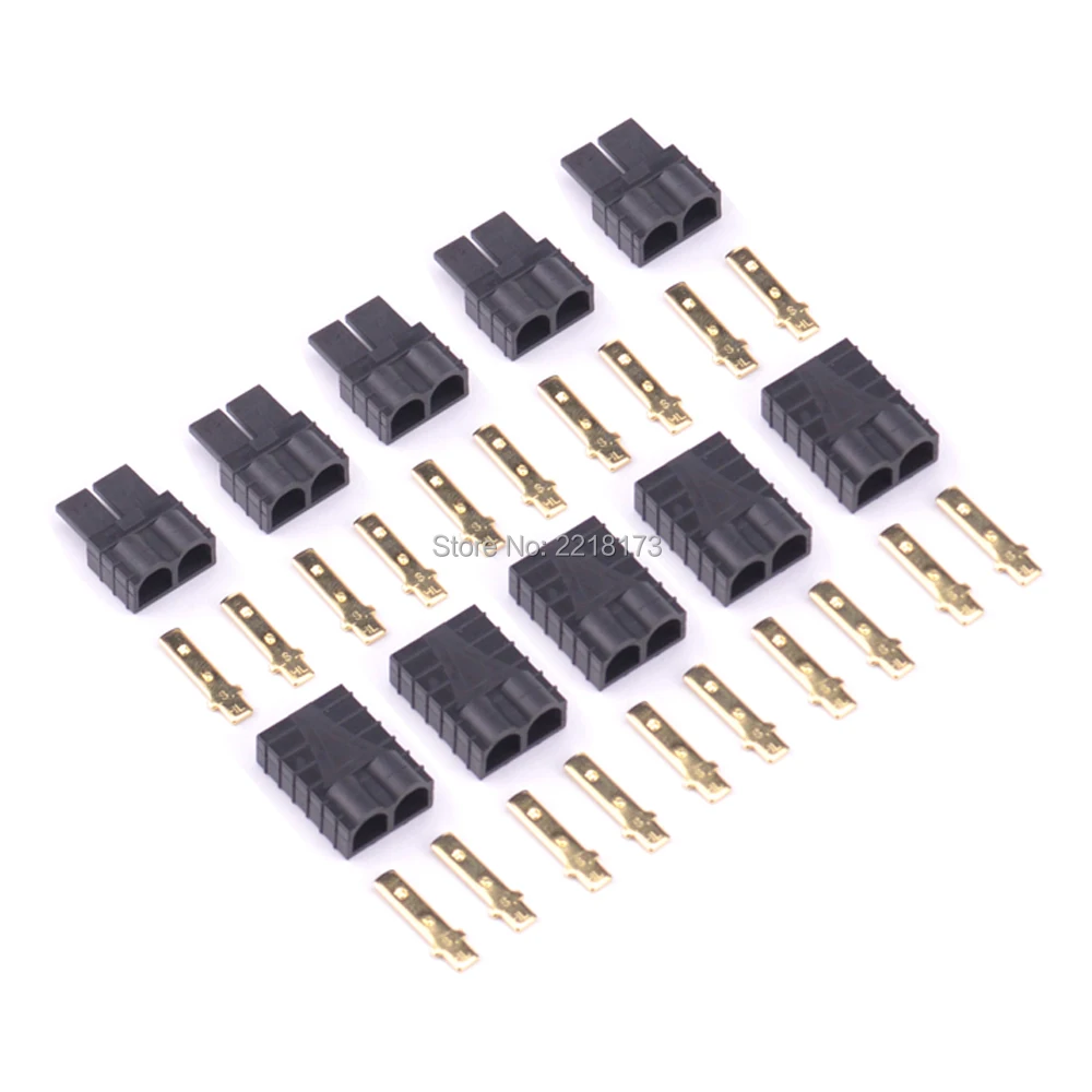 

Traxxas / TRX Plugs Connector Lipo / NiMh Brushless ESC Battery RC Connector 5pair / 10pair / 20 pair