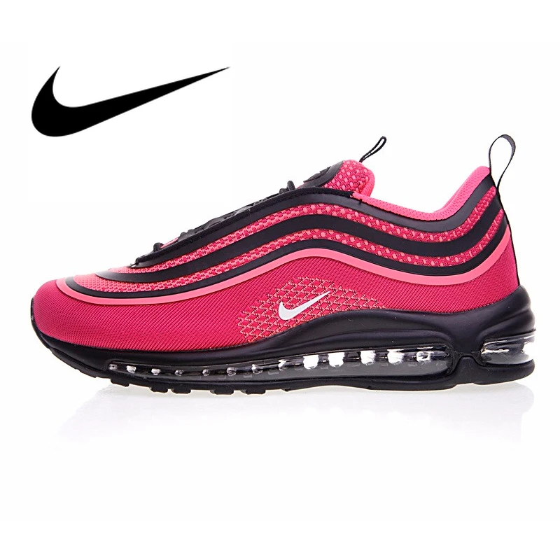 Оригинальный Nike Оригинальные кроссовки AIR MAX 97 Для женщин кроссовки для бега на открытом воздухе, спортивная обувь для бега; Дизайнерская