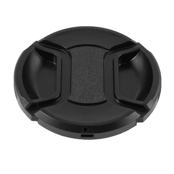 

Black 62mm Center Pinch Design Front Lens Cap Cover Support Dropshipping