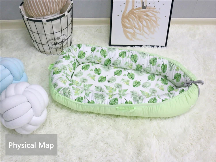 Горячая Распродажа, детская кроватка-колыбель из чистого хлопка, туристическая детская кроватка-кровать для новорожденных, переносная детская кроватка, моющаяся кровать для детей