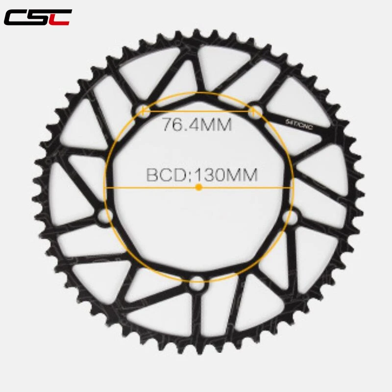 CSC 130BCD 50T//52T//54T//56T//58T Bicycle Chainring MTB Bike Chainwheel tooth plate