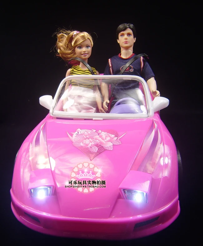 girls barbie car