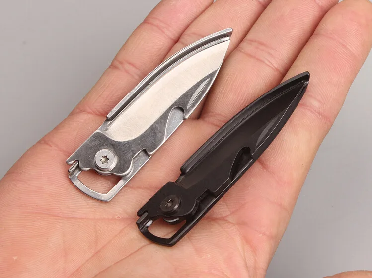 Multifunctional EDC Knife Outdoor Self defense Mini Keychain Multi Tool Key Pocket Letter Camp Pare Peeler Peel Parcel Open