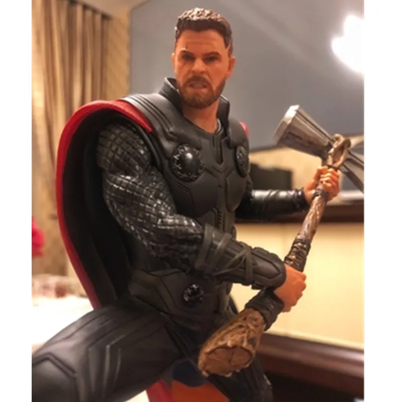 Супергерой Тор статуя Мстители: Endgame одинсон 1/10 полноразмерная портретная смола