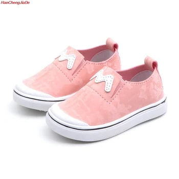 

HaoChengJiaDe Children Shoes Girls Boys Sport Shoes Antislip Soft Bottom Kids Baby Sneaker Casual Flat Sneakers White Shoes