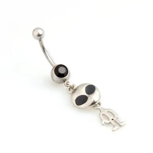 

LNRRABC new Navel Button Ring Zircon BT- S Sale Decoration Trendy Ring Shaped piercing ombligo Special Belly navel piercing