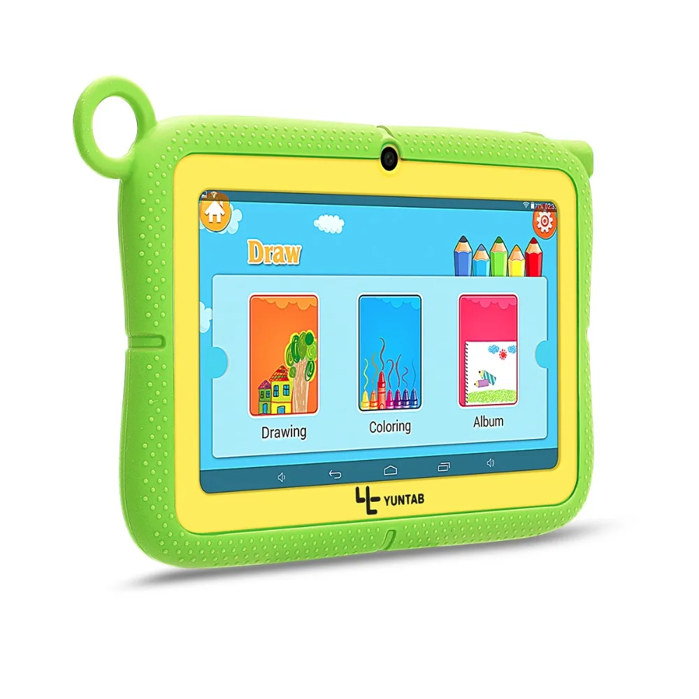 Yuntab детский планшет Q88R 7 &quotAllwinner A33 1 5 ГГц четырехъядерный Android 4 планшетный ПК