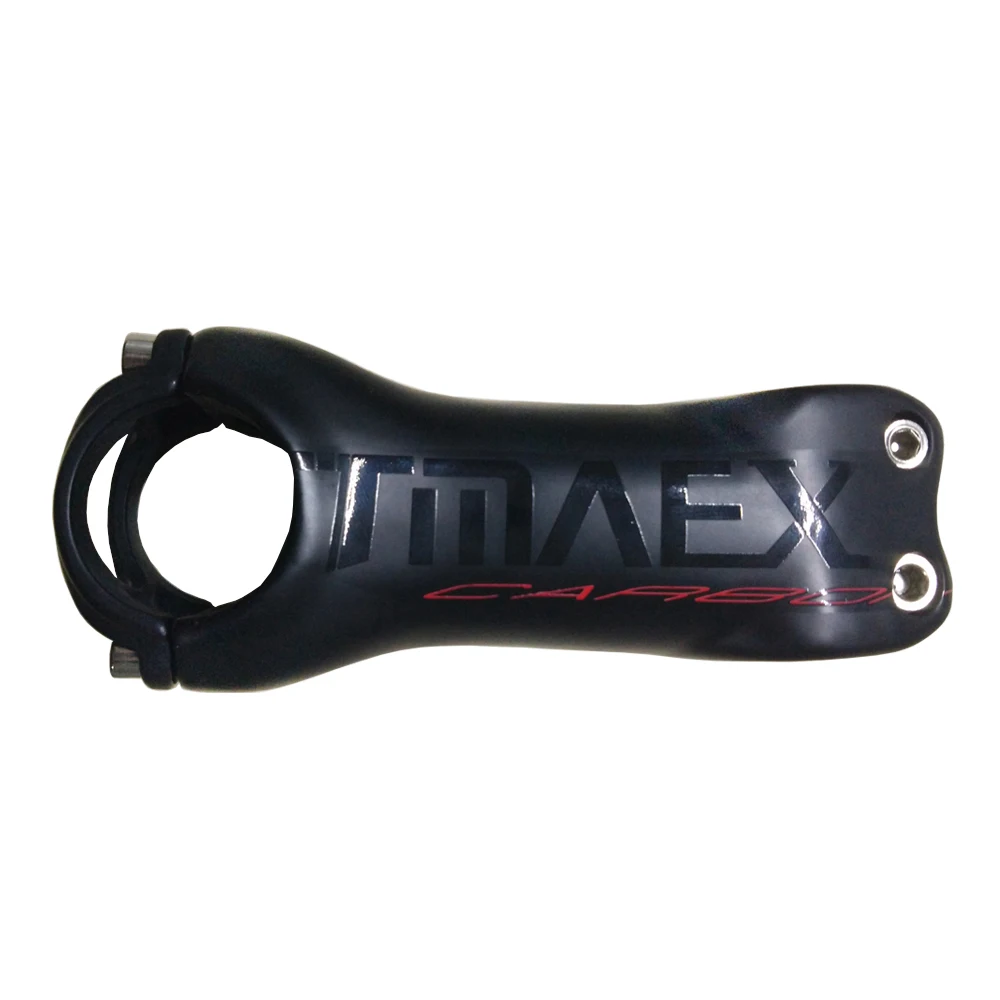 

TMAEX Super light Black Matte Carbon Stem Bicycle Stem Bike Carbon Bicycle Stems Road/MTB Stem 6/17 Degree 80/90/100/110/120mm
