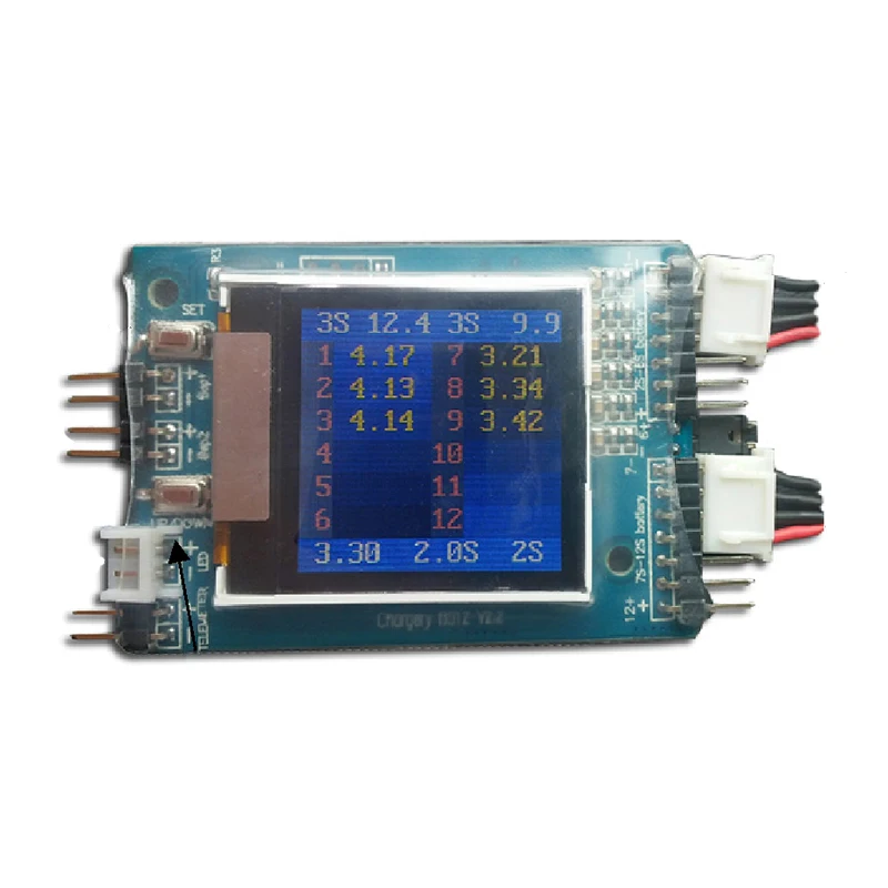 2 шт. Chargery BS12 микропроцессор контролируемый монитор считыватель Saver Watcher TFT LCD