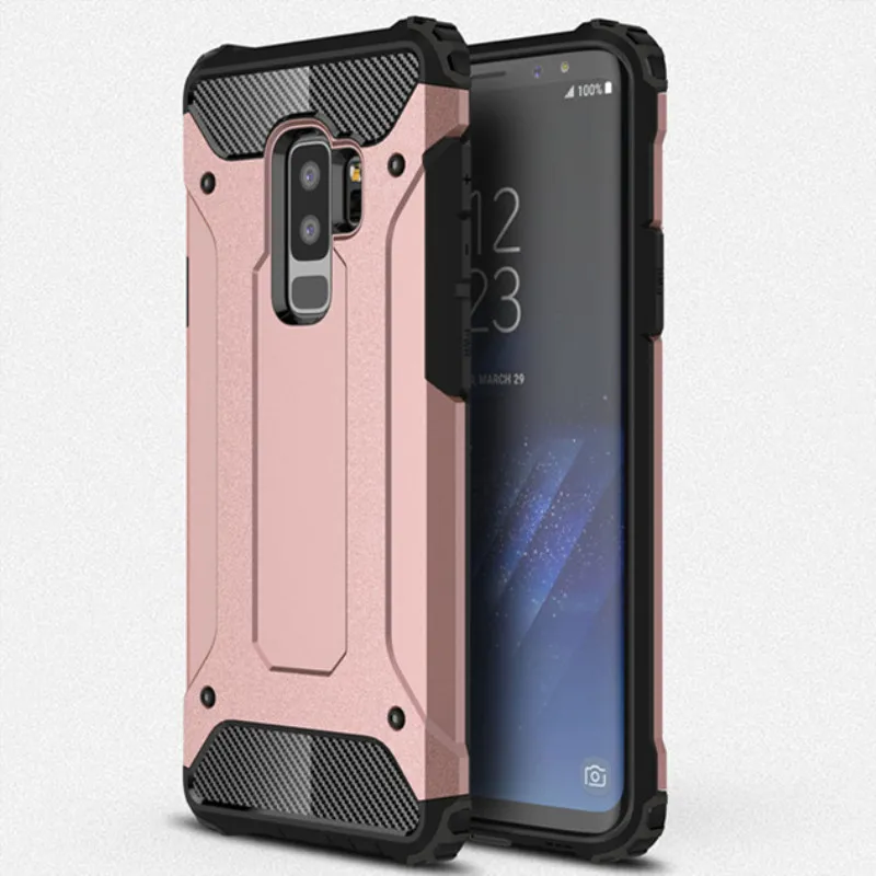 Чехол для телефона Samsung S9 Гибридный ПК ТПУ 2в1 чехол PLUS силиконовый ударопрочный