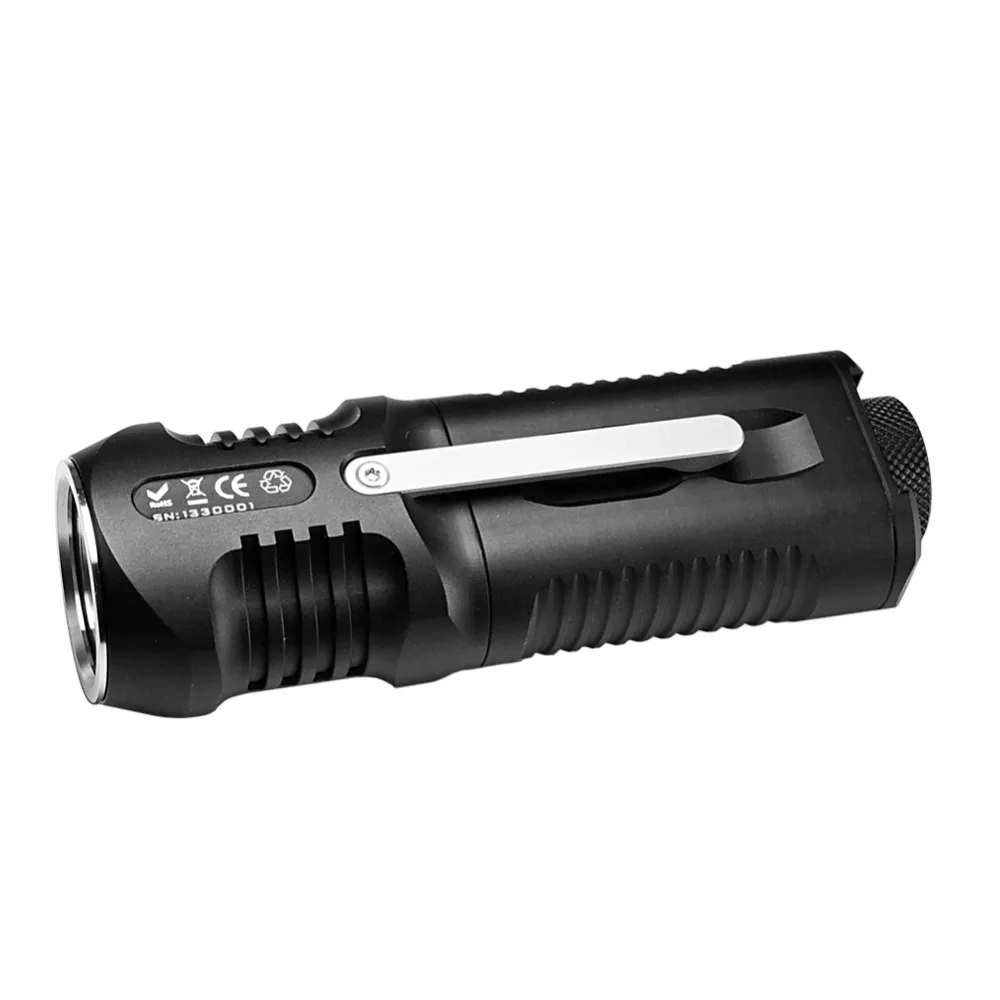  Manker T02 2 14500 Flashlight 1500 lumens CREE XHP35 LED Flashlight Pocket EDC Torchlight Use 2x AA - 32917546521