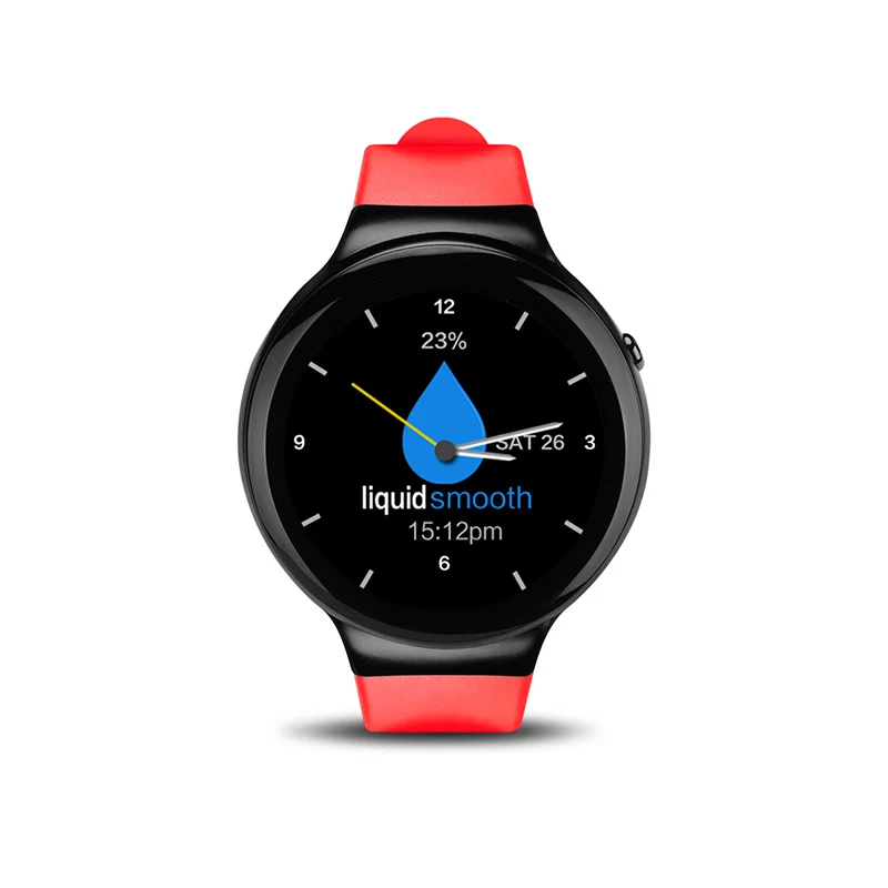 Smartch Smart Watch I4 Waterproof Full Circular AMOLED Screen Support WiFi Video GPS MIC SIM Heart Rate Monitor Alarm Clock For