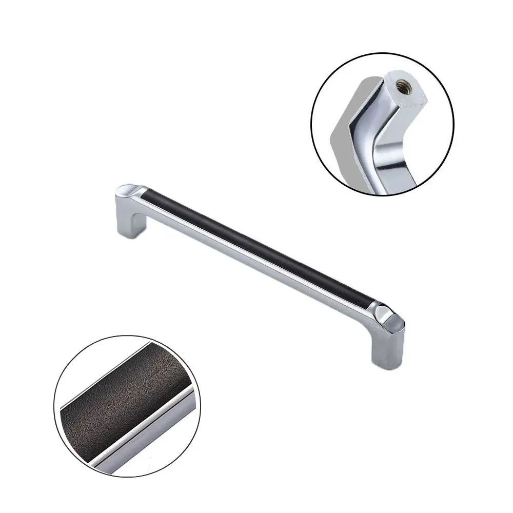 LWZH Metal Door Bar Pull Handle Set for Cabinet Furniture Closet Drawer Kitchen Matte Black/Sliver (Screws Include) LWZH Metal Door Bar Pull Handle Set for Cabinet Furniture Closet Drawer Kitchen Matte Black/Sliver (Screws Include)