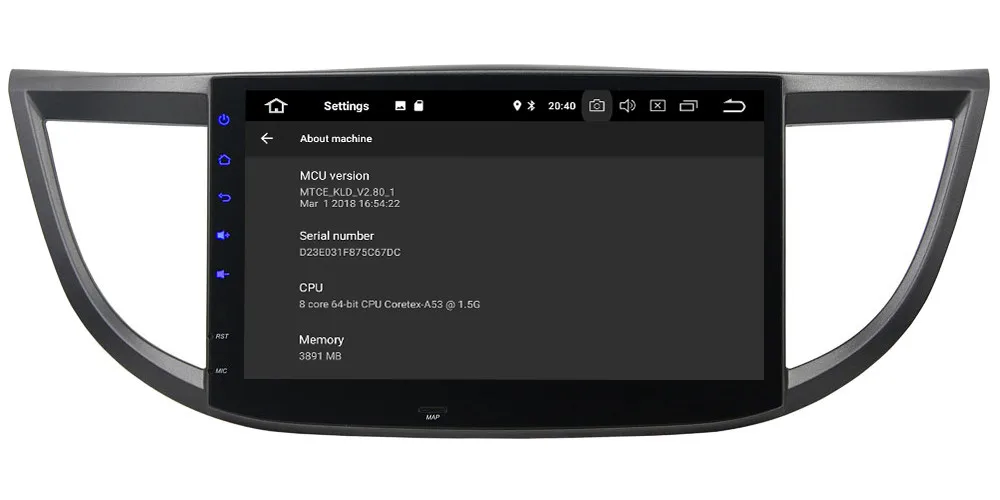 KLYDE 10,1 "ips 4G Android 8,0 Octa Core 4G B Оперативная память 32 ГБ Встроенная память RDS DVD мультимедиа плеер радио gps для Honda CRV CR-V 2012-2015