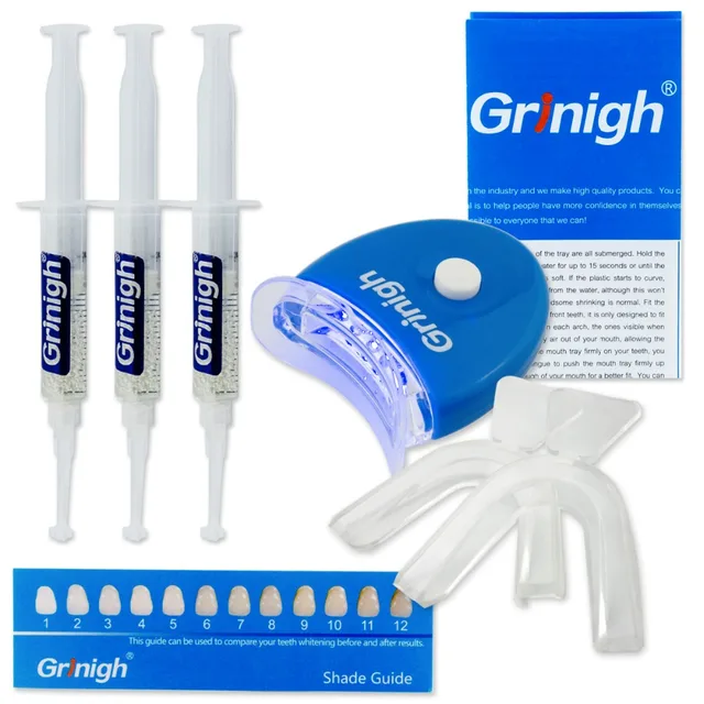 Grinigh 35 Hydrogen Peroxide Teeth Tooth Whitening Led Light Set Nqueador Dental At Home Strong Strength Teeth Whiten Grinigh 35 Hydrogen Peroxide Teeth Tooth Whitening Led Light Set Nqueador Dental At Home Strong Strength Teeth Whiten