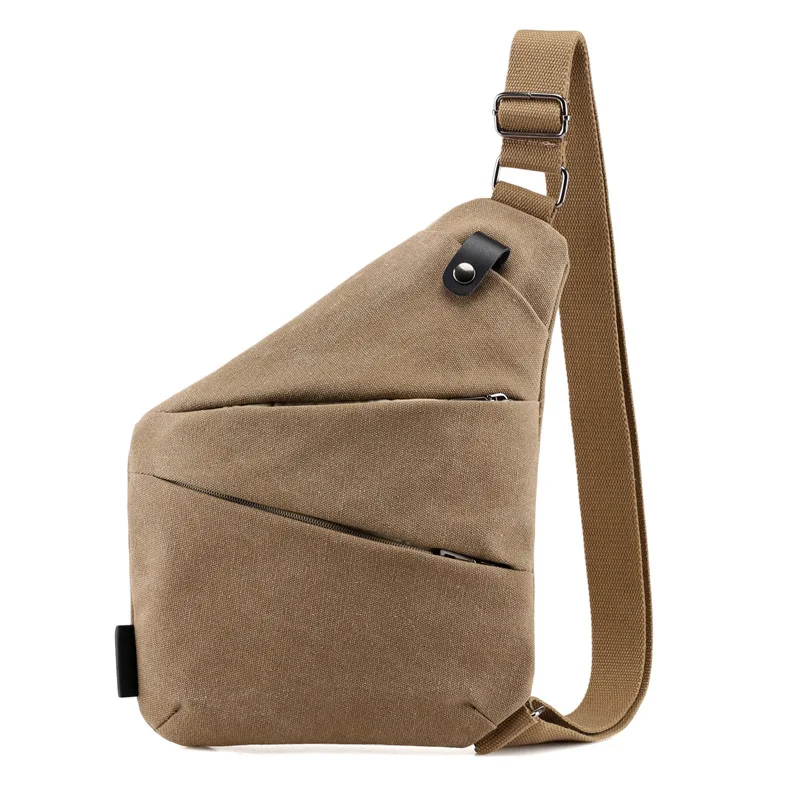 

2018 New Arrival Canvas Anti Theft Chest Bags Big Capacity Shoulder Chest Bags Travel Multifunctional Cell Phone Waist Bags